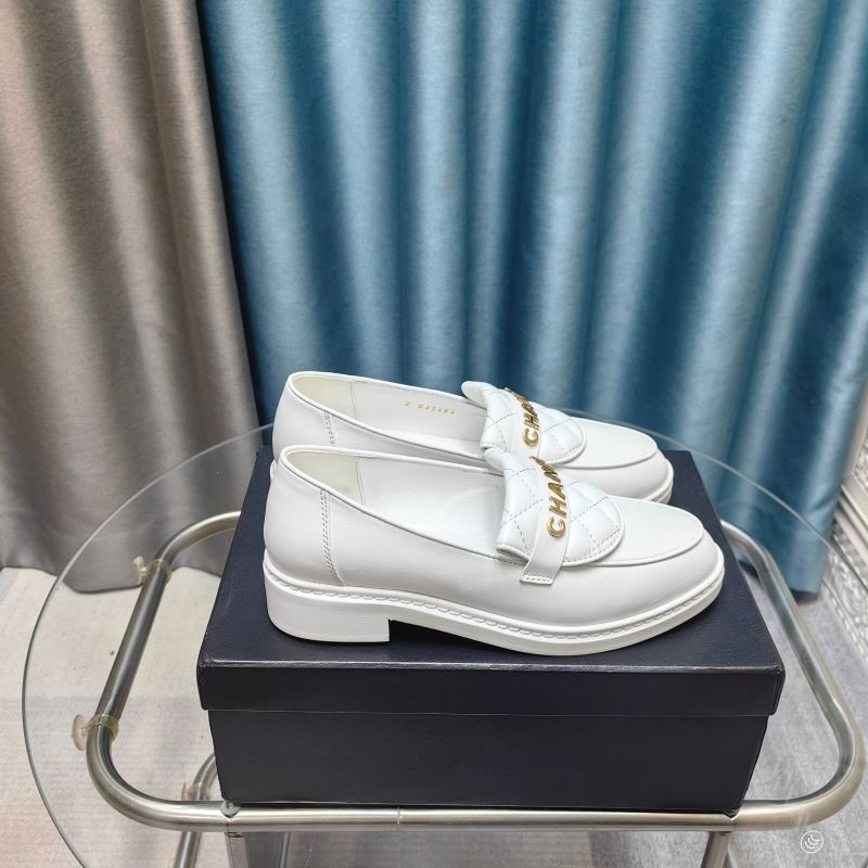Ch*el leather shoes